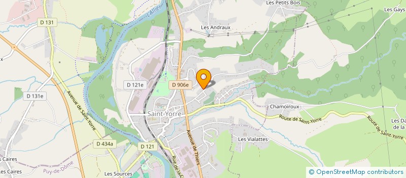 localisation de l'entreprise FG CONSULTANTS ASSAINISSEMENT à SAINT-YORRE