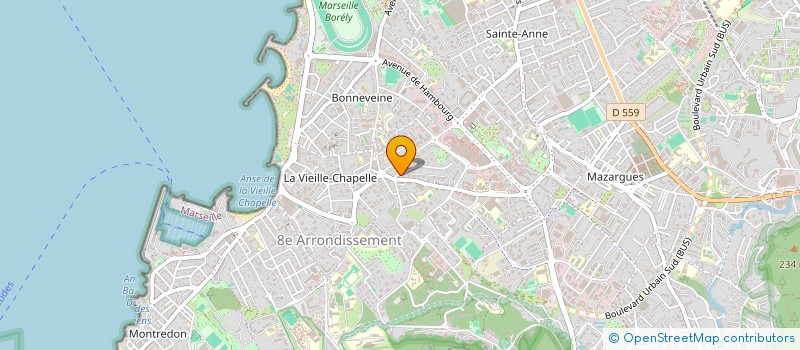 localisation de l'entreprise FG CONSULTING  MARSEILLE