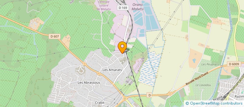 localisation de l'entreprise FG CONSULTING  NARBONNE