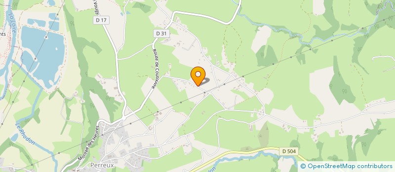 localisation de l'entreprise FG CREW  PERREUX