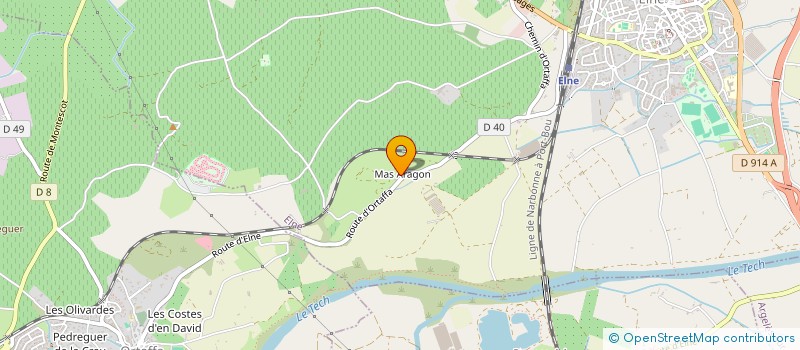 localisation de l'entreprise FG DIAG  ELNE