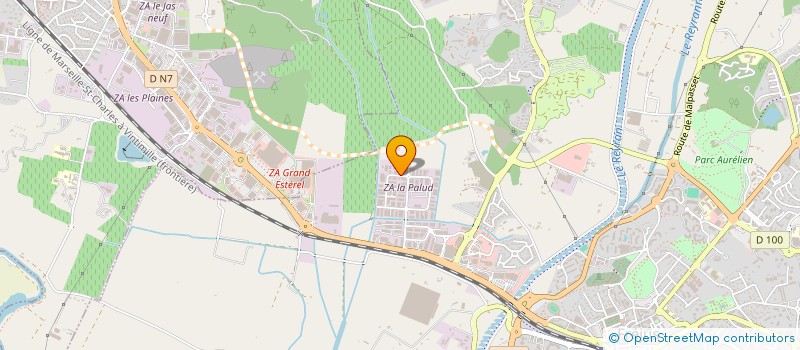 localisation de l'entreprise FG DU VAR à FREJUS