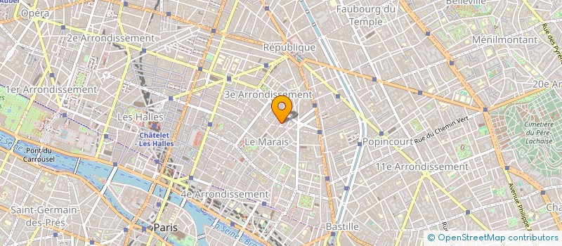 localisation de l'entreprise FG EDITIONS  PARIS