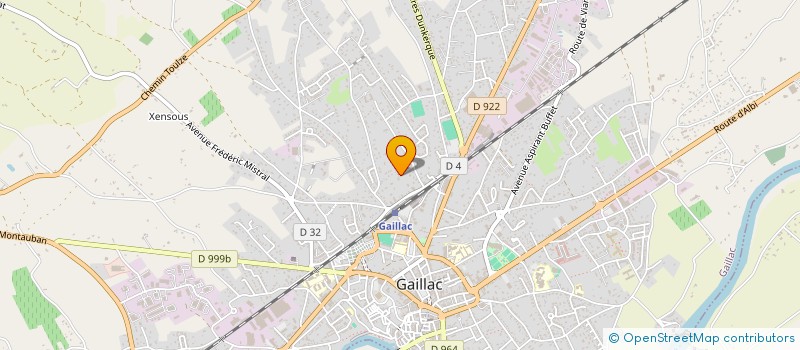 localisation de l'entreprise FG ELEC à GAILLAC