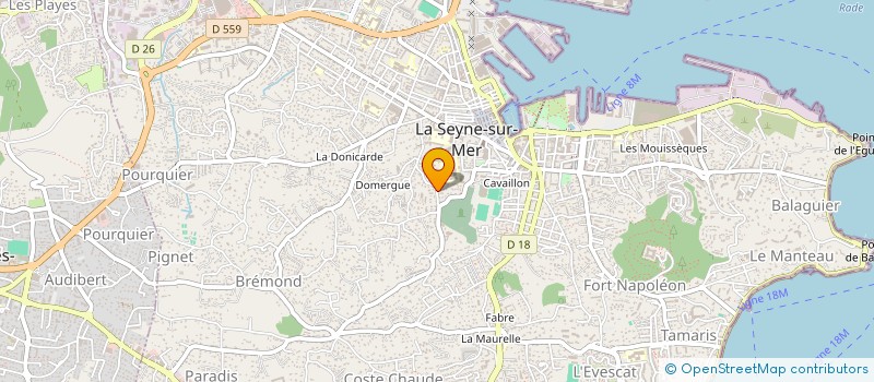 localisation de l'entreprise FG ENCRE à LA SEYNE-SUR-MER
