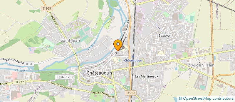 localisation de l'entreprise FG ENERGIES à CHATEAUDUN