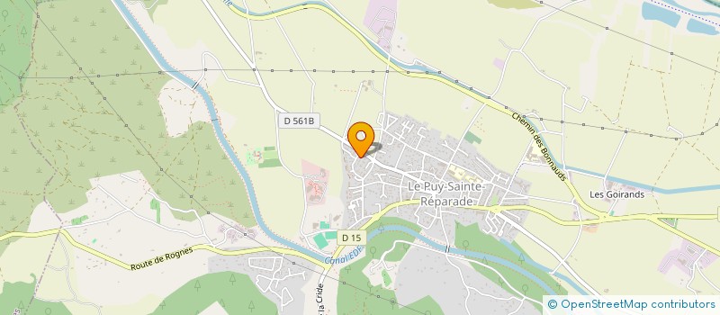 localisation de l'entreprise FG EQUITEAM à LE PUY-SAINTE-REPARADE