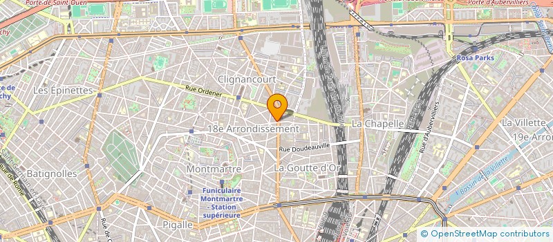 localisation de l'entreprise FG FOOD  PARIS