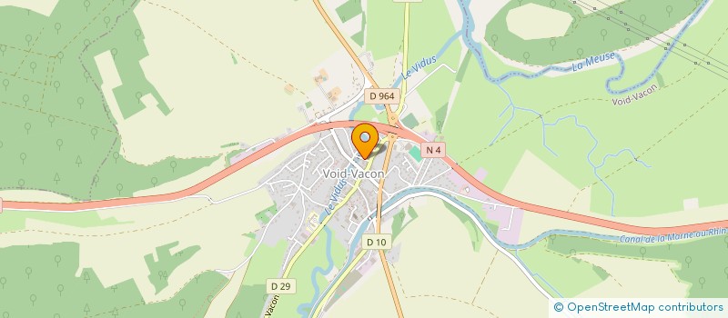 localisation de l'entreprise FG FRED à VOID-VACON