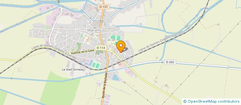 localisation de l'entreprise FG HOLDING  MARANS