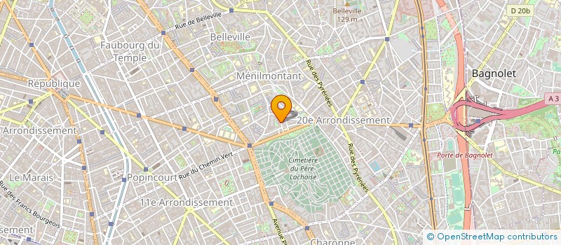 localisation de l'entreprise FG-HP SOUDURES INDUSTRIELLES à PARIS