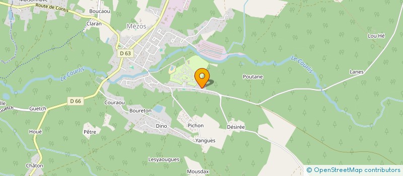 localisation de l'entreprise FG IMAGINATION  MEZOS