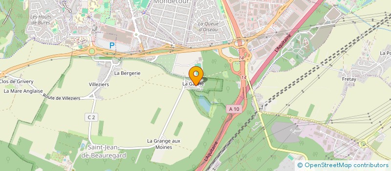 localisation de l'entreprise FG IMMO  SAINT-JEAN-DE-BEAUREGARD