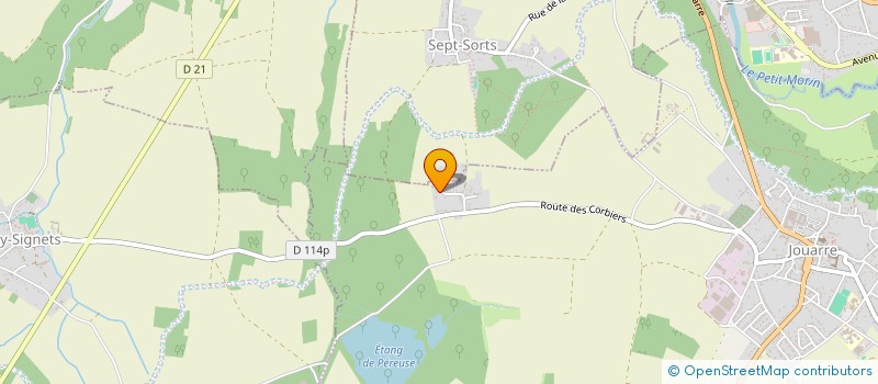 localisation de l'entreprise FG IMMO  JOUARRE