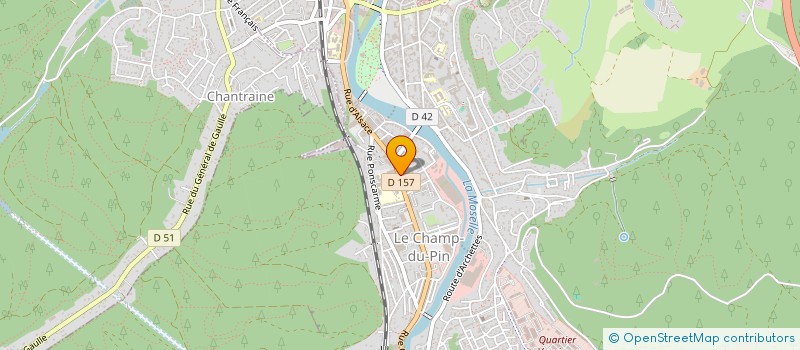 localisation de l'entreprise FG IMMOBILIER à EPINAL