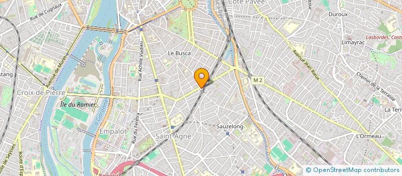 localisation de l'entreprise FG IMMOBILIER à TOULOUSE