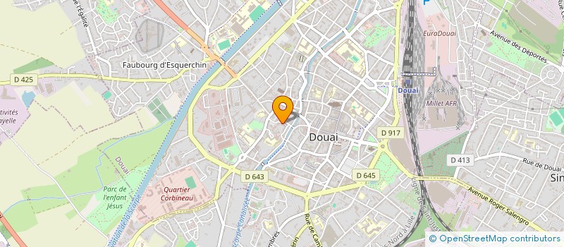 localisation de l'entreprise FG IMMOBILIER ARRAS à DOUAI