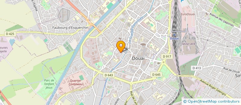 localisation de l'entreprise FG IMMOBILIER LOISON à DOUAI