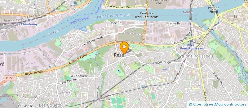 localisation de l'entreprise FG INTERIEURS  REZE