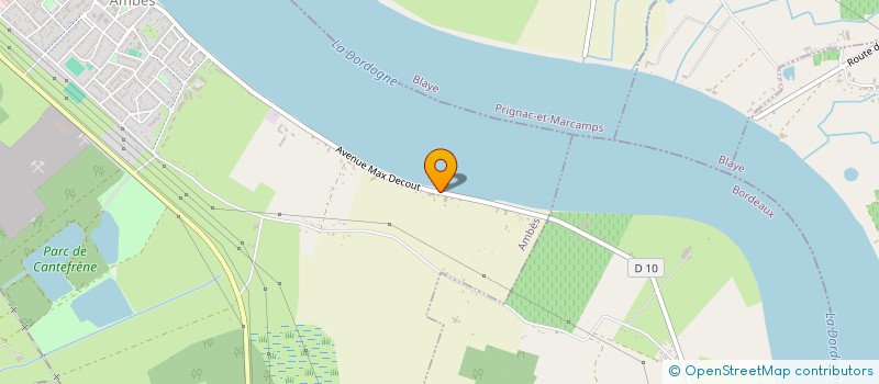 localisation de l'entreprise FG INVEST  AMBES