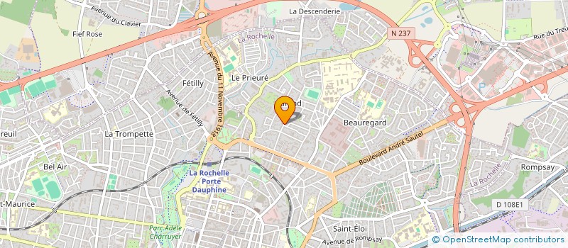 localisation de l'entreprise FG INVEST  LA ROCHELLE