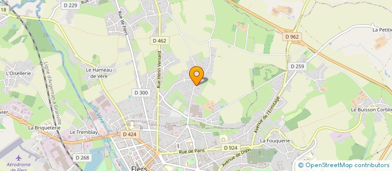 localisation de l'entreprise FG INVEST à SAINT-GEORGES-DES-GROSEILLERS