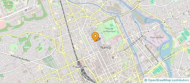 localisation de l'entreprise FG INVESTISSEMENT à NANCY