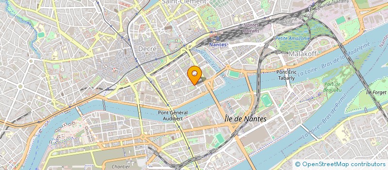 localisation de l'entreprise FG INVESTISSEMENT à NANTES