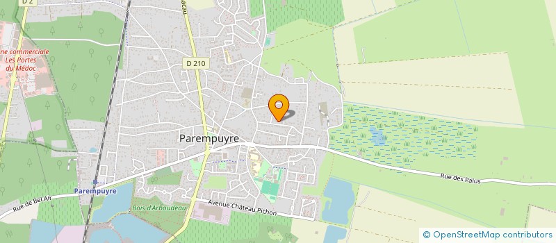 localisation de l'entreprise FG INVESTISSEMENT  PAREMPUYRE