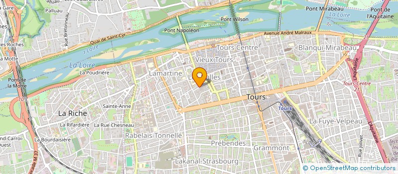 localisation de l'entreprise FG INVESTMENTS  TOURS