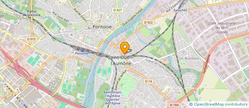 localisation de l'entreprise FG ISOLATION à SAINT-OUEN-L'AUMONE