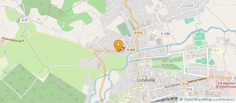 localisation de l'entreprise FG IT CONSULTING  LUNEVILLE