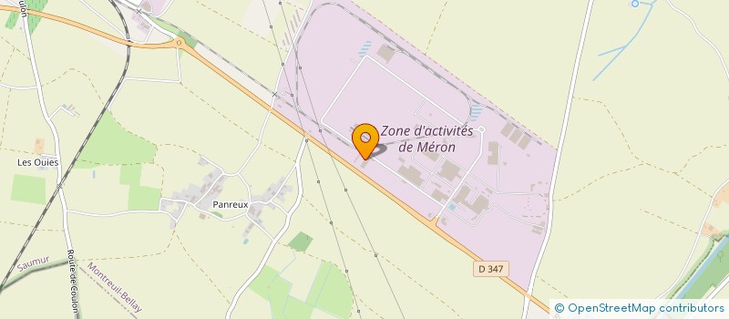 localisation de l'entreprise FG METAL à MONTREUIL BELLAY