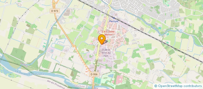 localisation de l'entreprise FG MOTION  PERTUIS