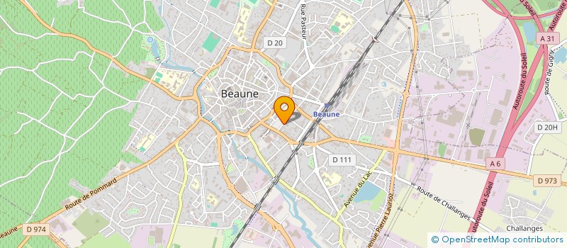 localisation de l'entreprise FG MOTORS à BEAUNE