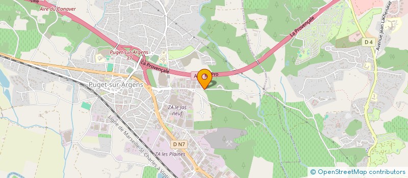 localisation de l'entreprise FG MOTORS CARS  PUGET-SUR-ARGENS