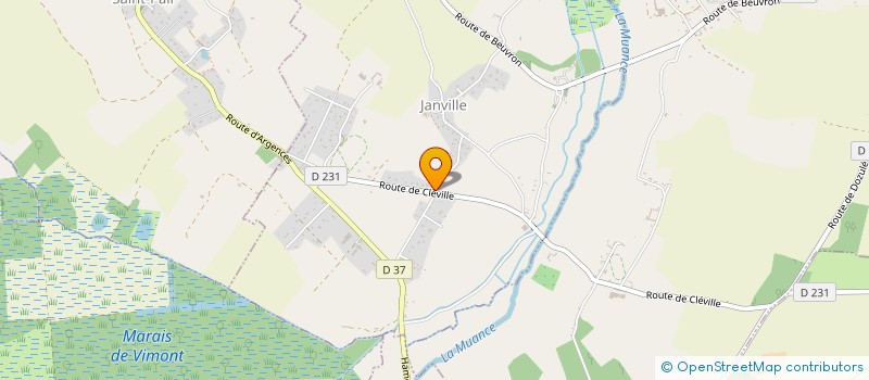 localisation de l'entreprise FG MOULT  JANVILLE