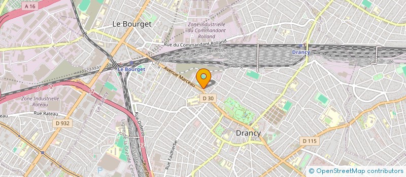localisation de l'entreprise FG MULTISERVICES à DRANCY