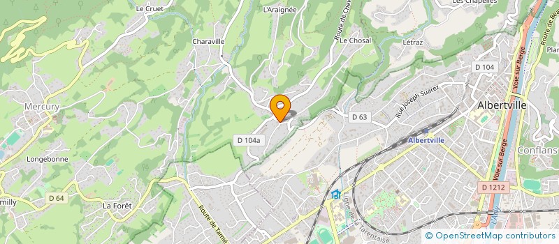 localisation de l'entreprise FG NETTOYAGE  MERCURY