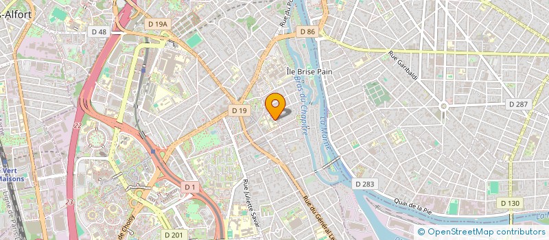 localisation de l'entreprise FG PARADIS 94 à CRETEIL