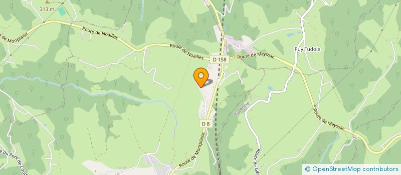 localisation de l'entreprise FG PHOTOVOLTAIQUE  JUGEALS-NAZARETH