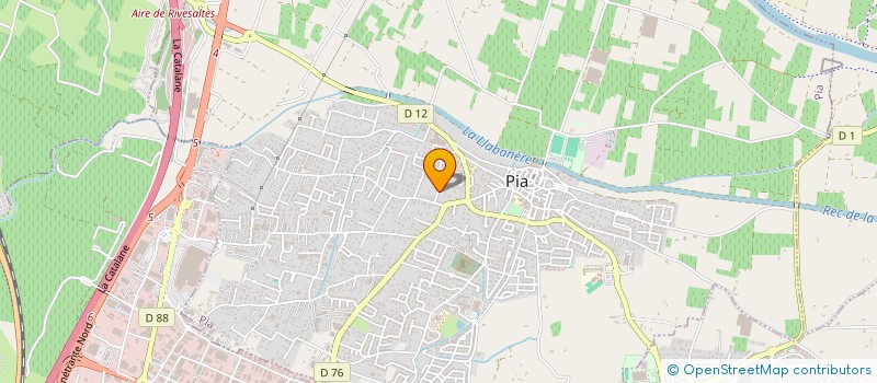 localisation de l'entreprise FG PLOMBERIE CLIMATISATION  PIA