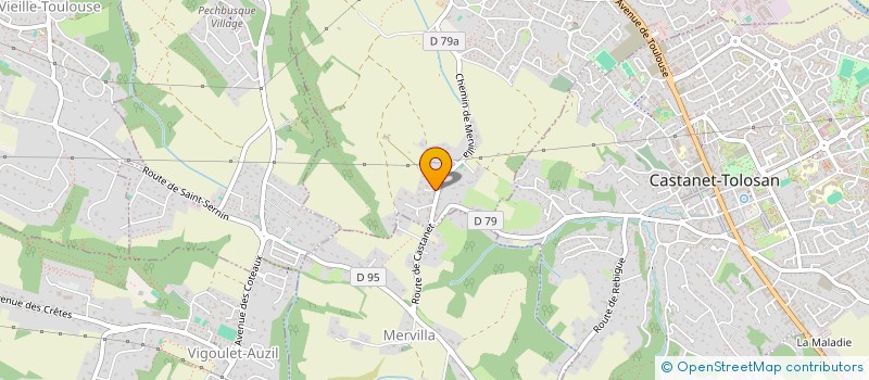 localisation de l'entreprise FG PRO  AUZEVILLE-TOLOSANE