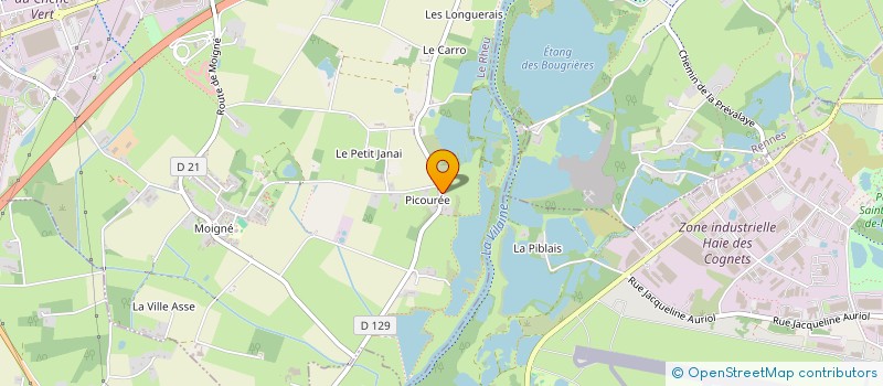 localisation de l'entreprise FG RENOV  LE RHEU