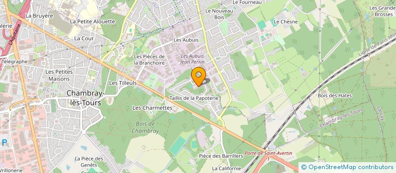 localisation de l'entreprise FG SERVICES  CHAMBRAY-LES-TOURS