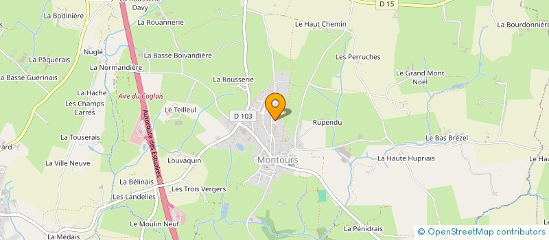 localisation de l'entreprise FG SMART BUSINESS  LES PORTES DU COGLAIS