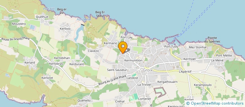 localisation de l'entreprise FG STRATEGIE & PATRIMOINE  GROIX