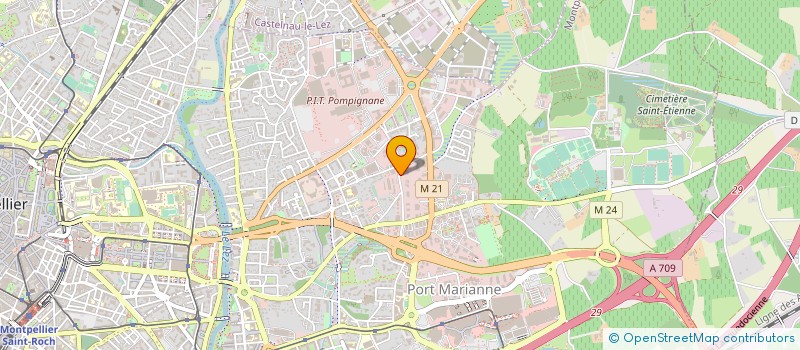localisation de l'entreprise FG STRATEGIES à MONTPELLIER