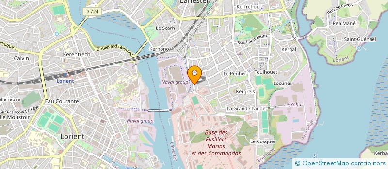 localisation de l'entreprise FG STUDIO à LANESTER