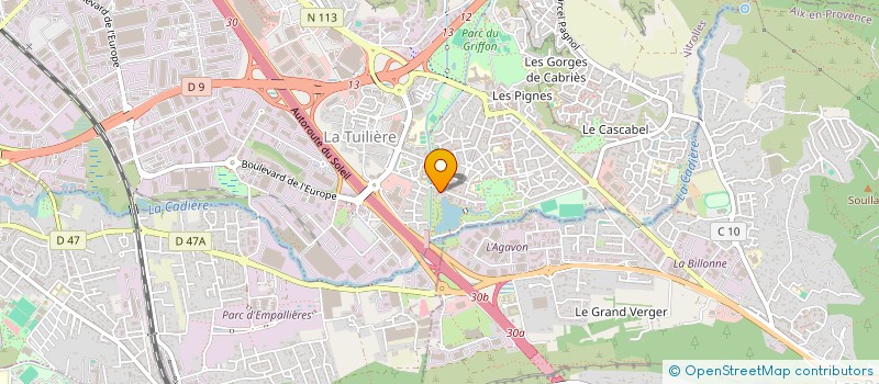 localisation de l'entreprise FG-TEQ à VITROLLES